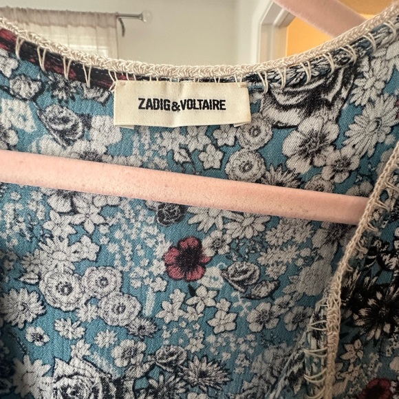 ZADIG ET VOLTAIRE flower dress,S, good condition - Picture 2 of 6
